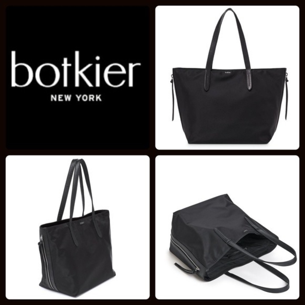 Botkier New York Bond Travel Tote Bag NWT Black